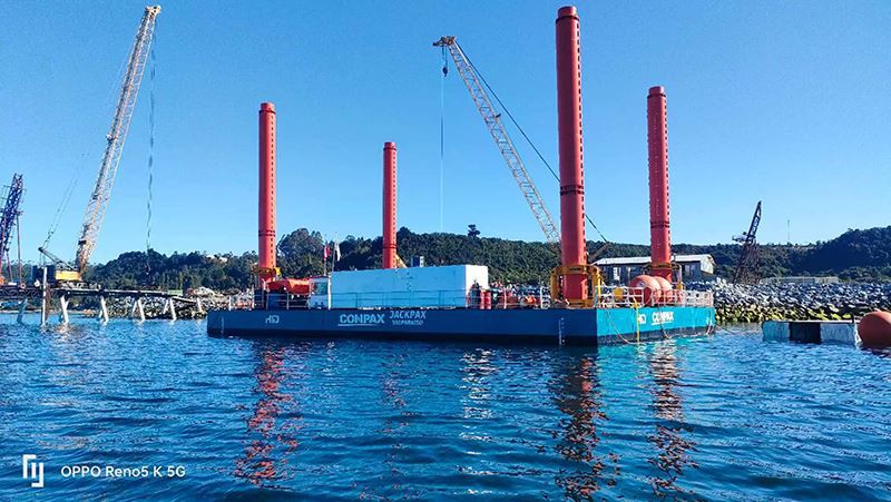 Pjattaforma ta' Krejn Modulari-medju